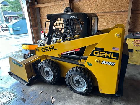 how to operate a gehl rt105 skid steer youtube|used gehl rt105 for sale.